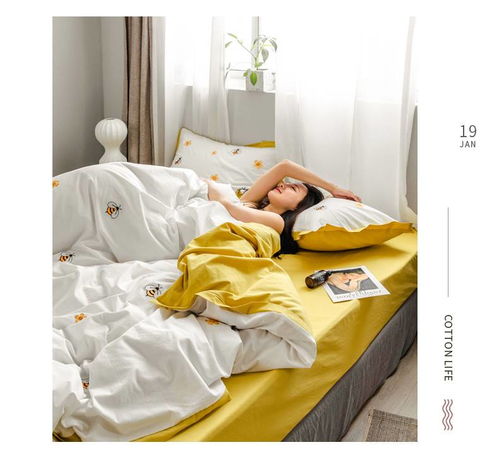 逸軒全棉水洗棉四件套 春秋舒適，夏季清涼的床上佳品